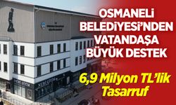 Osmaneli Belediyesi’nden Vatandaşa Büyük Destek