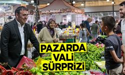 Pazarda Vali Sürprizi