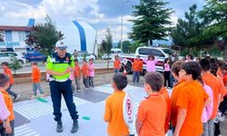 Pazaryeri’nde Öğrencilere Trafik Eğitimi
