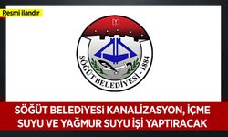 Bilecik İli Söğüt İlçesi Kısım-2 Kanalizasyon Hattı Yapım İşi