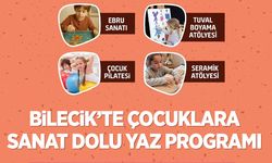 Bilecik'te Çocuklara Sanat Dolu Yaz Programı
