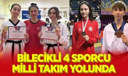 Bilecikli 4 Sporcu Milli Takım Yolunda