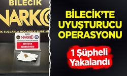 Bilecik’te Uyuşturucu Operasyonu: 1 Şüpheli Yakalandı