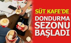 Süt Kafe’de Dondurma Sezonu Başladı