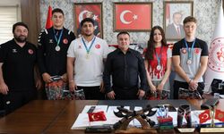 Türkiye Dereceli Sporculardan İl Müdürü Demir’e Ziyaret