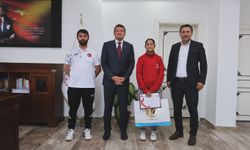 Türkiye Şampiyonundan İl Millî Eğitim Müdürüne Ziyaret