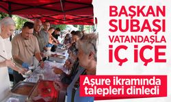 Başkan Subaşı Vatandaşla İç İçe