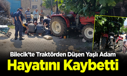 Bilecik'te Traktörden Düşen Yaşlı Adam Hayatını Kaybetti