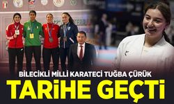 Bilecikli Milli Karateci Tuğba Çürük Tarihe Geçti