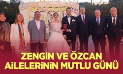 Zengin ve Özcan ailelerinin mutlu günü