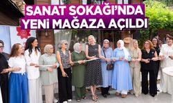 Sanat Sokağı’nda Yeni Mağaza Açıldı