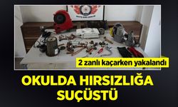Bilecik'te Okulda Hırsızlığa Suçüstü: 2 zanlı kaçarken yakalandı
