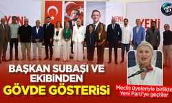 Başkan Subaşı ve ekibinden gövde gösterisi