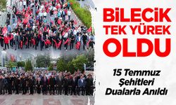 Bilecik Tek Yürek Oldu: 15 Temmuz Şehitleri Dualarla Anıldı