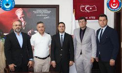 Türkiye Kamu-Sen'den Adalet Komisyonu Başkanı Cihat Ateş'e Hayırlı Olsun Ziyareti