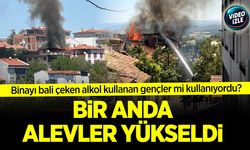 Bir Anda Alevler Yükseldi
