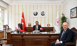 Başkan Bekir Torun’dan Kaymakam Tahir Yılmaz’a Hayırlı Olsun Ziyareti