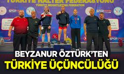 Beyzanur Öztürk'ten Türkiye Üçüncülüğü