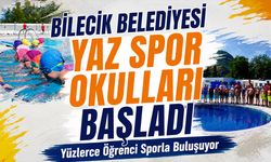Bilecik Belediyesi Yaz Spor Okulları Başladı