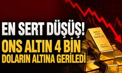 Altında En Sert Düşüş!