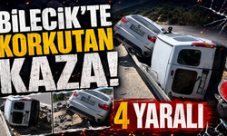Bilecik'te Korkutan Kaza: 4 yaralı