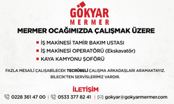 GÖKYAR MERMER ELEMAN İLANI