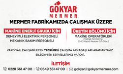 GÖKYAR MERMER ELEMAN İLANI