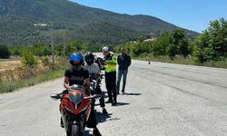 Gölpazarı’nda Motosiklet Sürücülerine Güvenli Sürüş Eğitimi