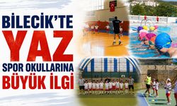 Bilecik'te Yaz Spor Okullarına Büyük İlgi