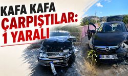 Kafa kafaya çarpıştılar: 1 yaralı