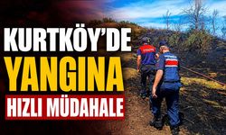 Kurtköy’de yangına hızlı müdahale