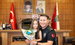 Müdür Çağlar’dan Gazi Kızı Ayliz’e Anlamlı Hediye