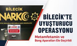 Bilecik'te Uyuşturucu Operasyonu: Metamfetamin ve Bong Aparatları Ele Geçirildi