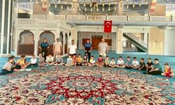 Polisten Yaz Kur’an Kursu Öğrencilerine Güvenlik Eğitimi