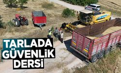Tarlada Güvenlik Dersi!