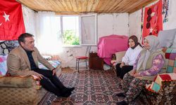Vali Sözer'den Ulupınar'da Anlamlı Hane Ziyareti