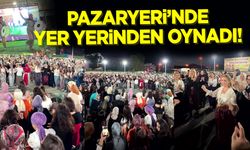 Pazaryeri'nde yer yerinden oynadı