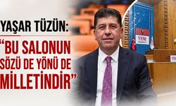 Yaşar Tüzün: "Bu Salonun Sözü de Yönü de Milletindir"