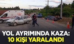 Bilecik'te Yol Ayrımında Kaza: 10 Kişi Yaralandı