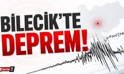 Bilecik'te deprem!