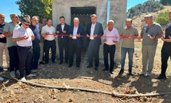 Akçapınar Gaziler Mahallesi’nde içme suyu tesisi hizmete açıldı
