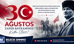 Bilecik SMMMO 30 Ağustos Kutlama Mesajı
