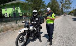 Bozüyük’te Motosiklet Sürücülerine Güvenli Sürüş Eğitimi