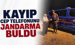 Kayıp Cep Telefonunu Jandarma Buldu