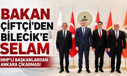 Bakan Çiftçi'den Bilecik'e Selam