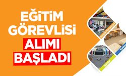 Eğitim Görevlisi Alımı Başladı