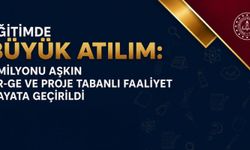 Eğitimde Proje Seferberliği: 1 Milyonu Aştı