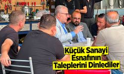 Küçük Sanayi’de Esnafla Sabah Sohbeti