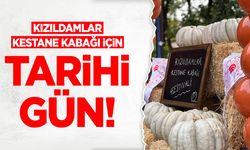 Kızıldamlar Kestane Kabağı İçin Tarihi Gün