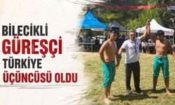 Bilecikli güreşçi Türkiye üçüncüsü oldu